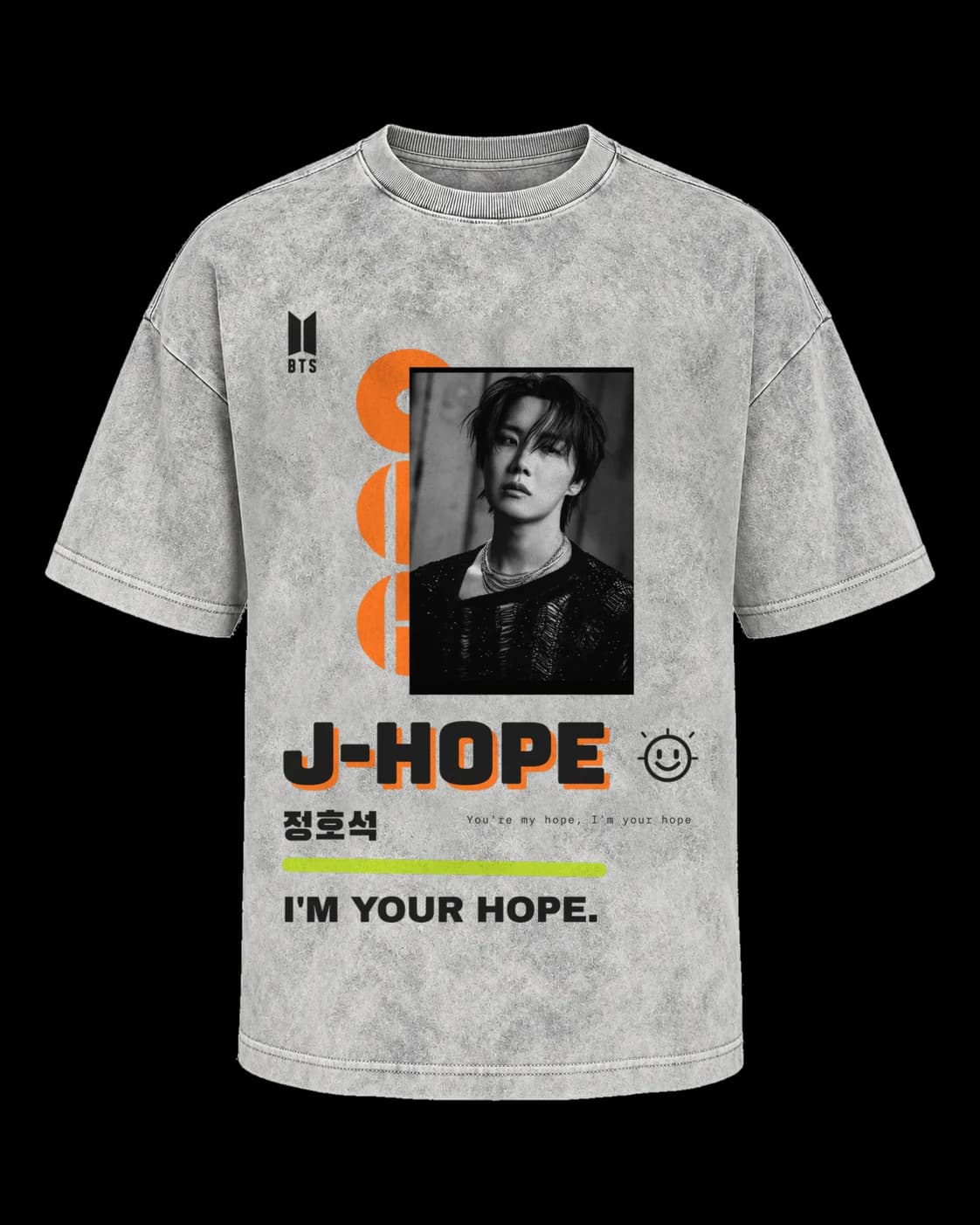 Camiseta J-Hope · I'm Your Hope — frente