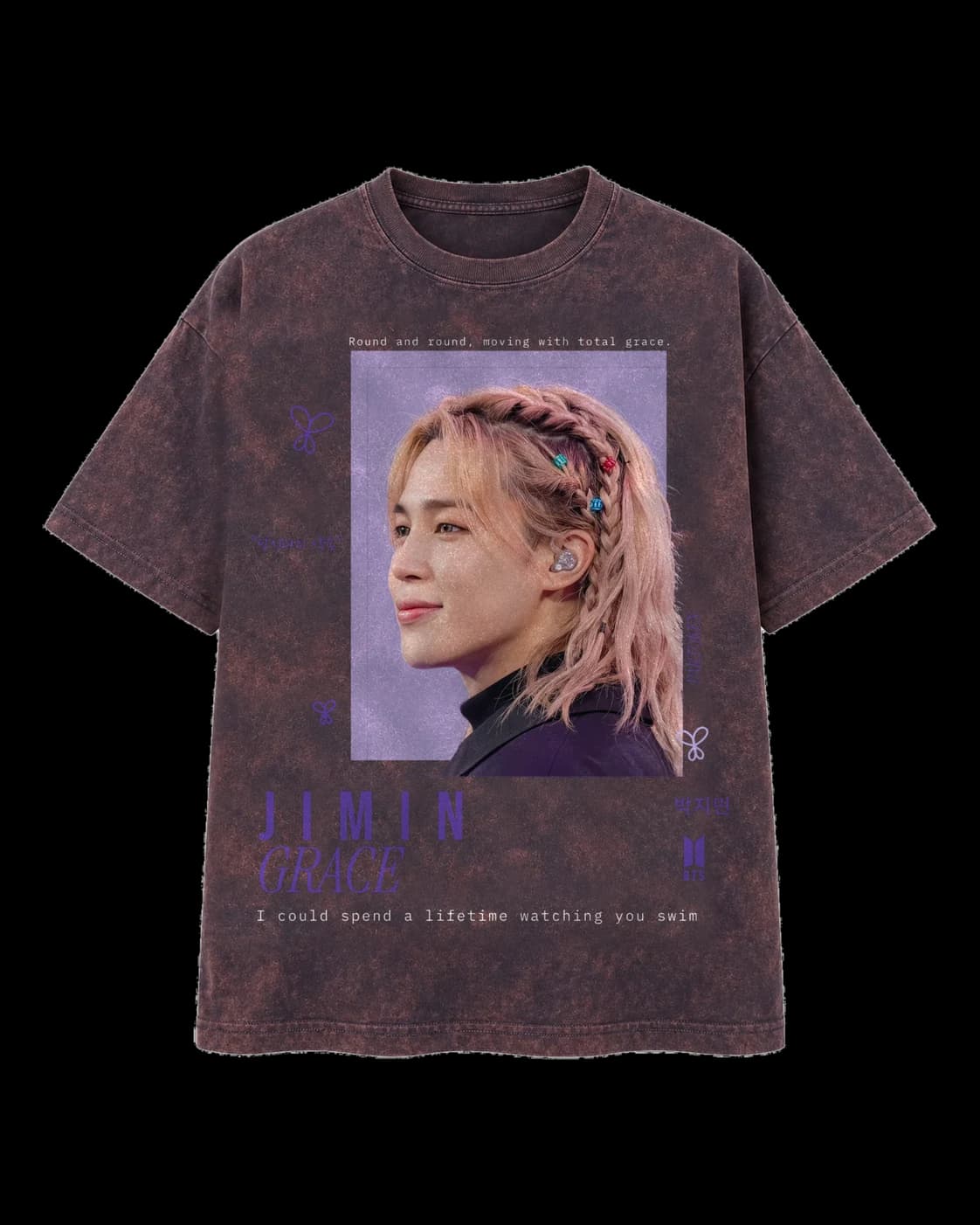 Camiseta Jimin · Grace — frente