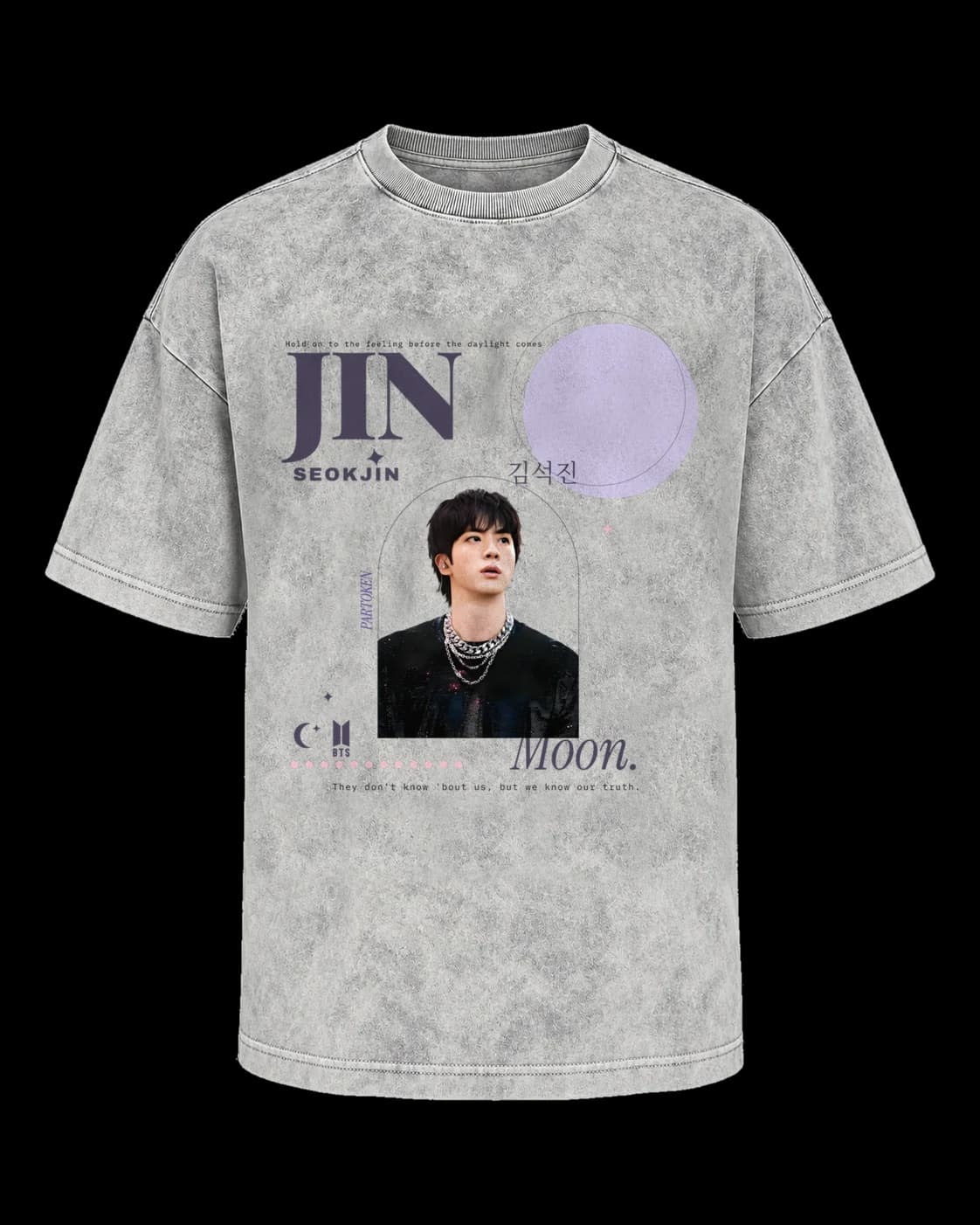 Camiseta Jin · Moon — frente