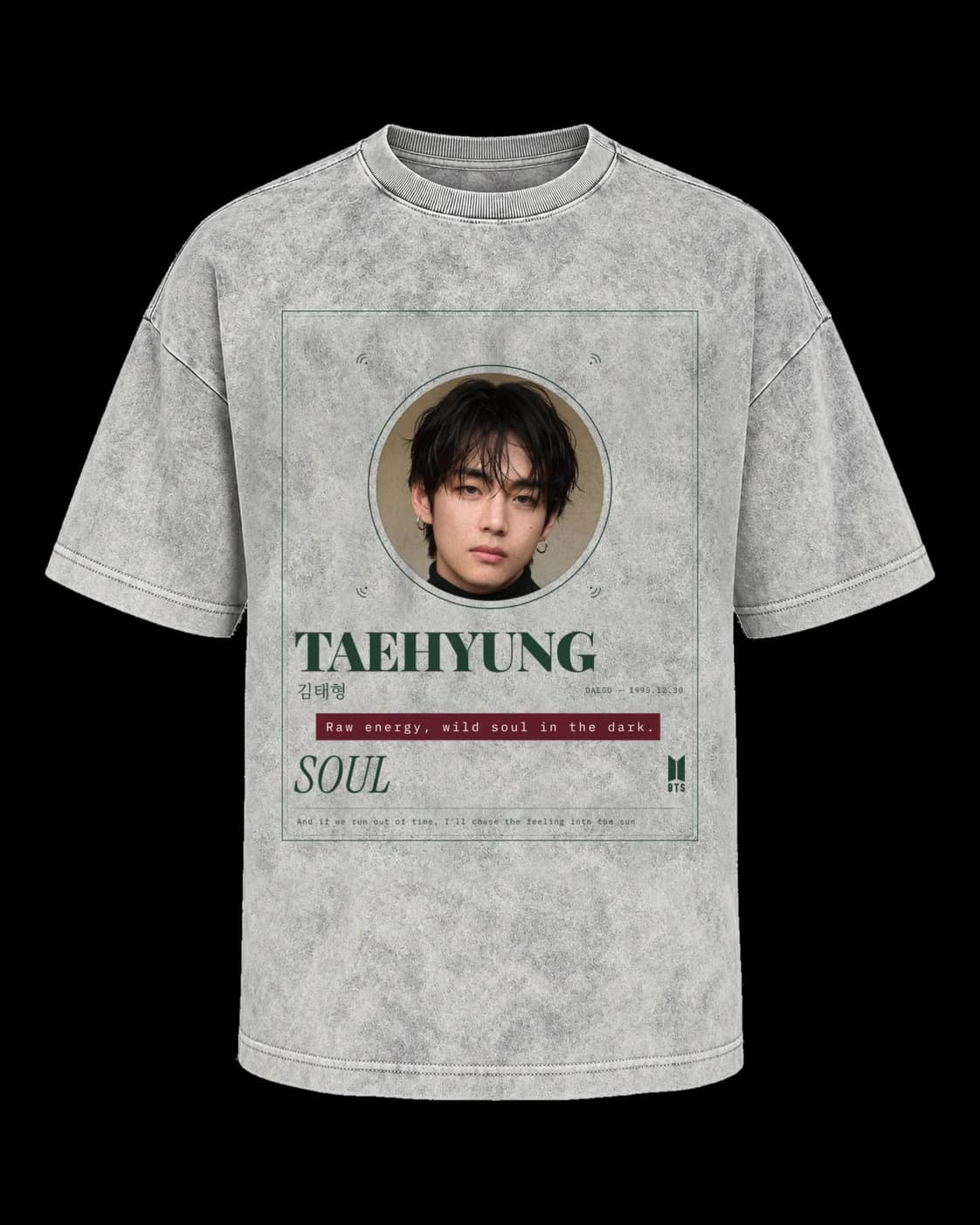 Camiseta Taehyung · Soul — frente